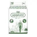 Hospifit Adult Diaper XL Size (Extra Large) | Waist Size (48"-68") | PACK OF 1 (10 pcs) 