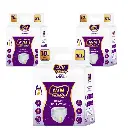 AVM Super Dry Protective Underwear Pull Up Adult Diaper XL size (Extra Large) | Unisex | Waist (36" - 62" | 91-157 cms) Pack of 3 | Wetness indicator | Odour lock